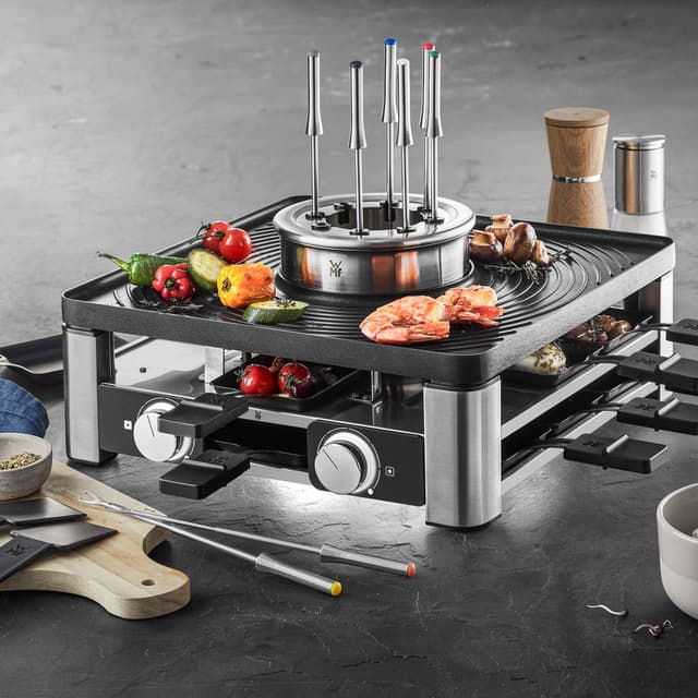 Detalle de WMF Gourmet 3 en 1 grill 1800 W multifunción