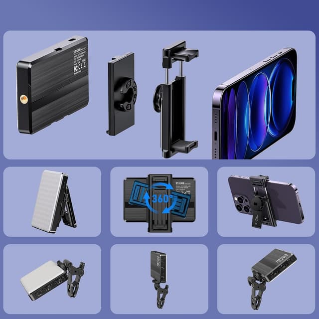 Detalle de Selfie Light for Phone 120 LED 3000mAh