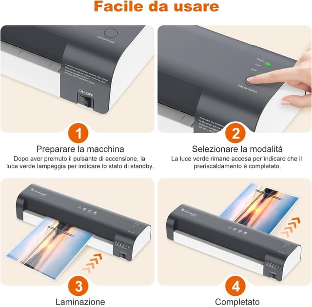 Thumbnail 5 de Bonsaii L318-A plastificatore A3 5‑in‑1