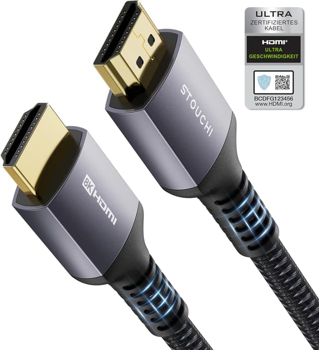 Detalle de Stouchi HDMI 2.1 Kabel 2 m