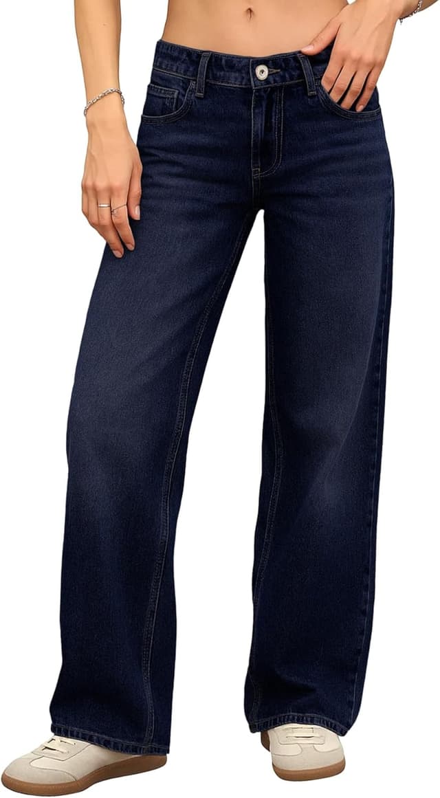 Thumbnail 6 de ELLEVEN Low-Rise Baggy Jeans 1 pair