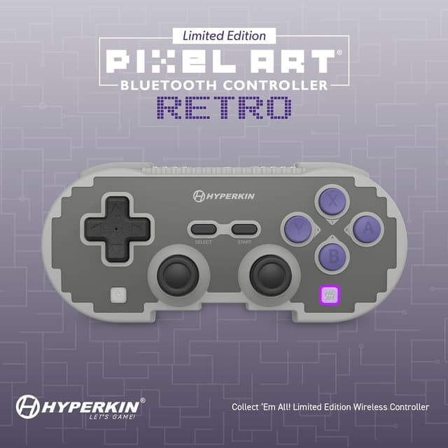 Thumbnail 6 de Hyperkin Retro Pixel Wireless Controller 15+h