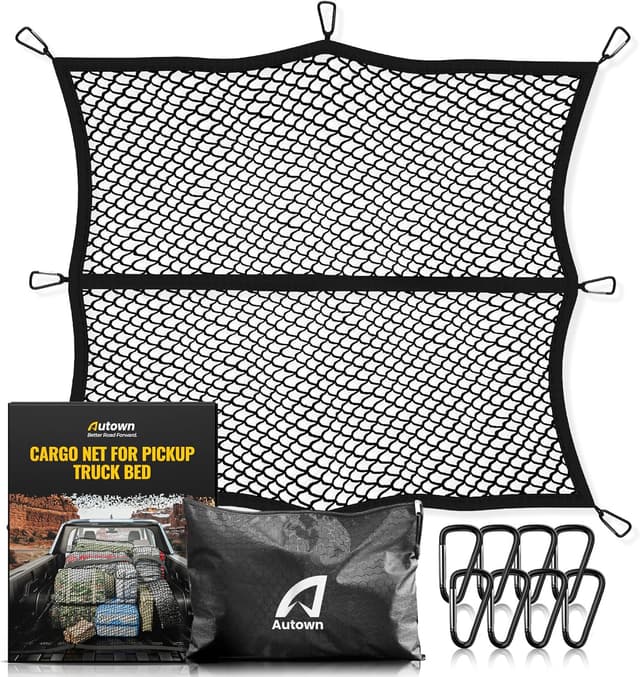Imagen de AUTOWN Cargo Net 4'x4'–7'x7' for Truck Bed en OfertitasTOP