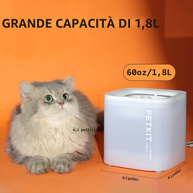 Thumbnail 6 de PETKIT CYBERTAIL Fontana per gatti 1,85 l