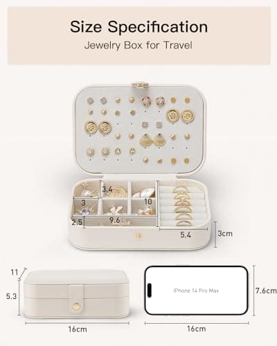 Thumbnail 7 de Vlando Joyero de viaje 48 pendientes