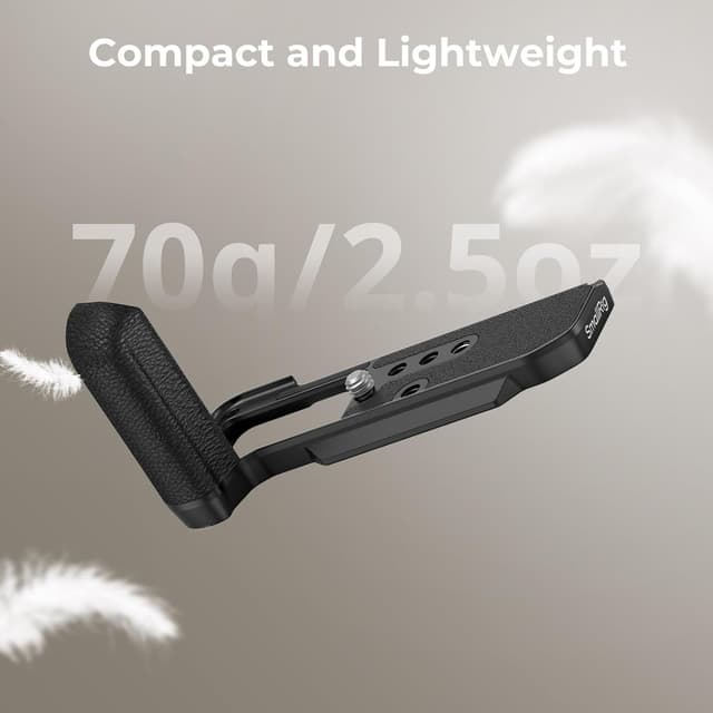 Detalle de SmallRig 4876 X-M5 L-Shape Handgrip with Built-in Arca Quick Release for Fujifilm X-M5