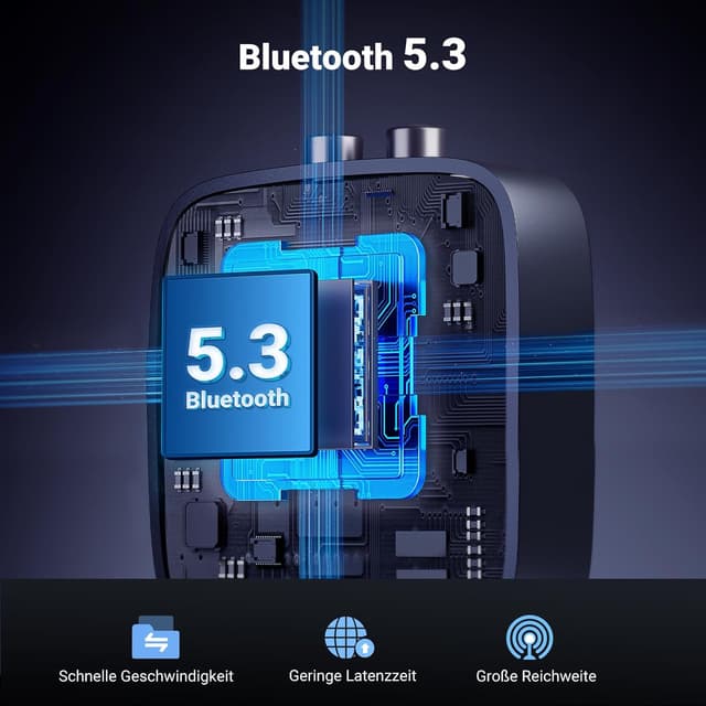 Detalle 2 de UGREEN AUX Bluetooth 5.3 Adapter