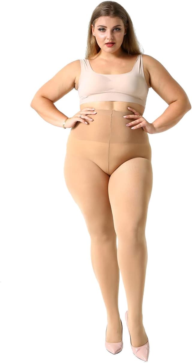 Thumbnail 5 de MANZI 70 denier Plus Size Control Top Tights