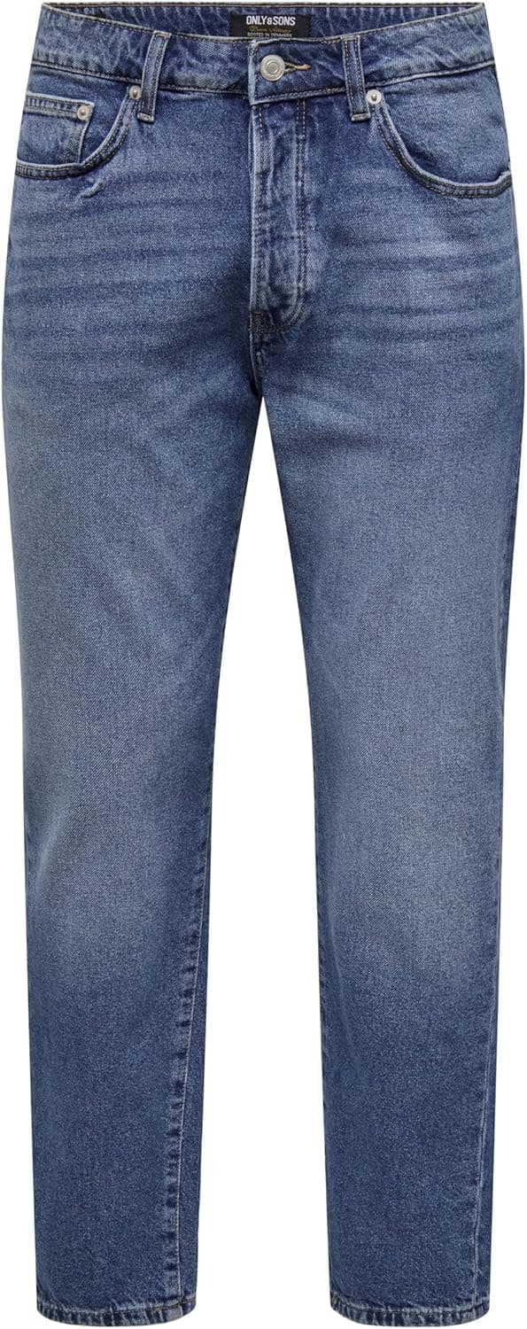 Detalle de Only & Sons Men’s Onsyoke Tapered Box Tai DNM Cbo Noos Jeans