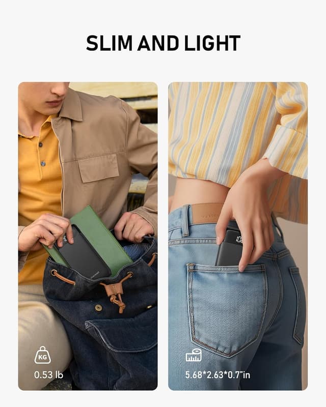 Thumbnail 6 de Charmast Portable Charger 10000mAh power bank