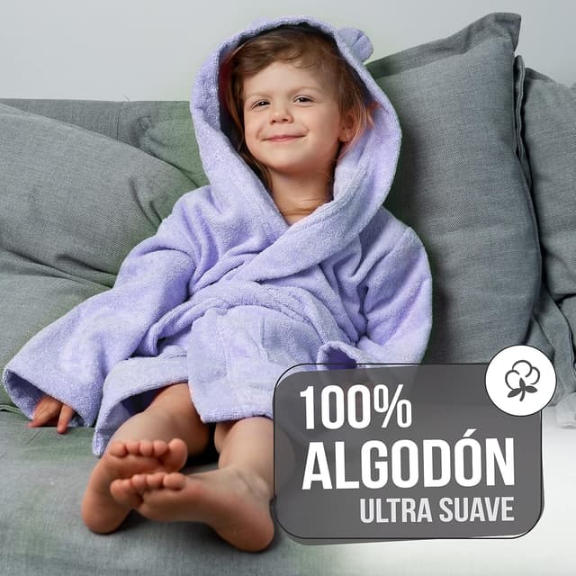 Thumbnail 3 de Twinzen Albornoz Niños 360gsm Algodón