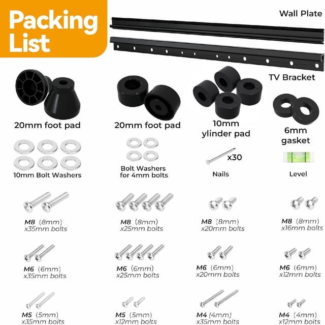 Thumbnail 6 de EZISE Studless TV Wall Mount