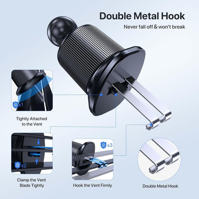 Thumbnail 3 de Miracase Car Phone Holder