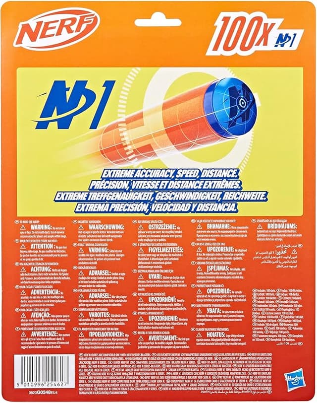 Detalle 2 de Nerf N Series 100 dardos N1