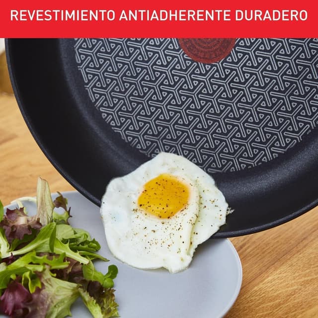 Detalle 2 de Tefal Duetto juego sartenes 20/24/28 cm antiadherente