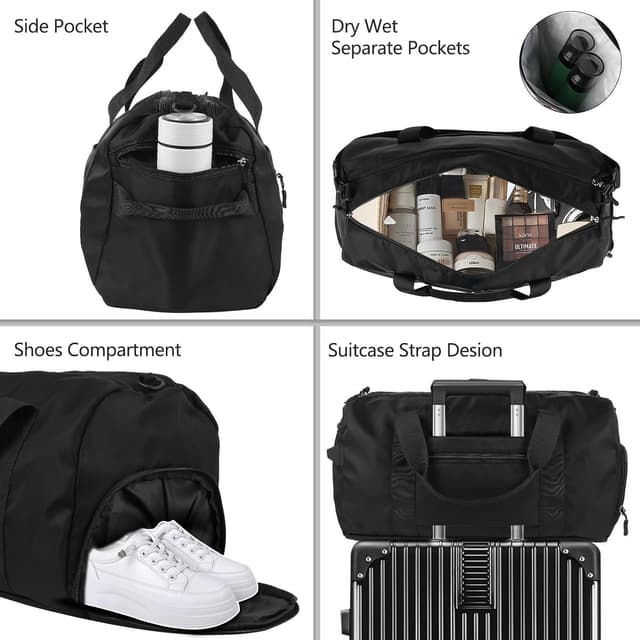 Detalle de HUA ANGEL Sporttasche 25L Schuhfach