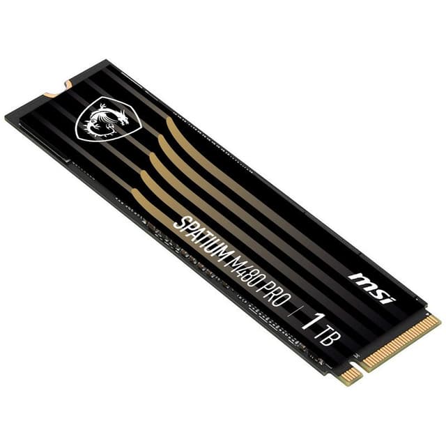 Detalle de MSI SPATIUM M480 PRO 1 TB SSD NVMe PCIe 4.0 💽