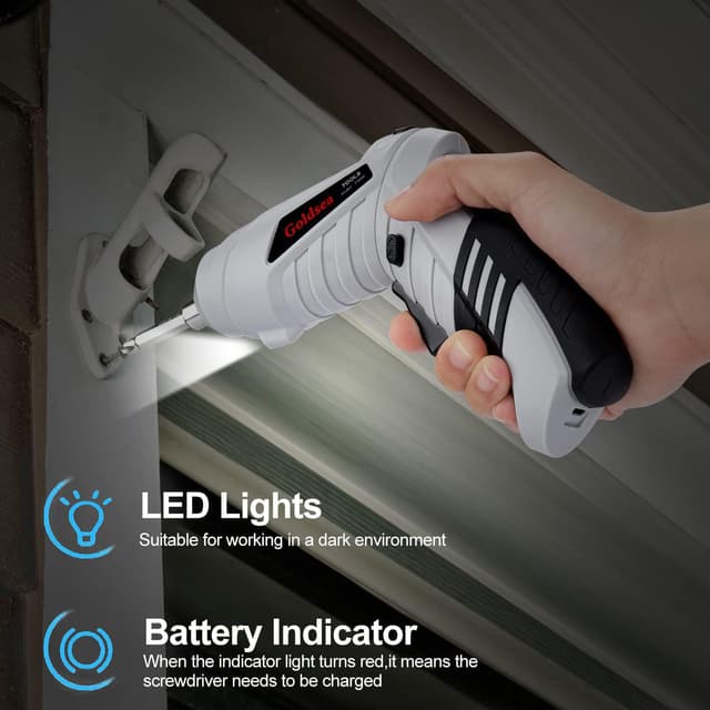 Thumbnail 4 de Goldsea Cacciavite Elettrico 1300 mAh 90°