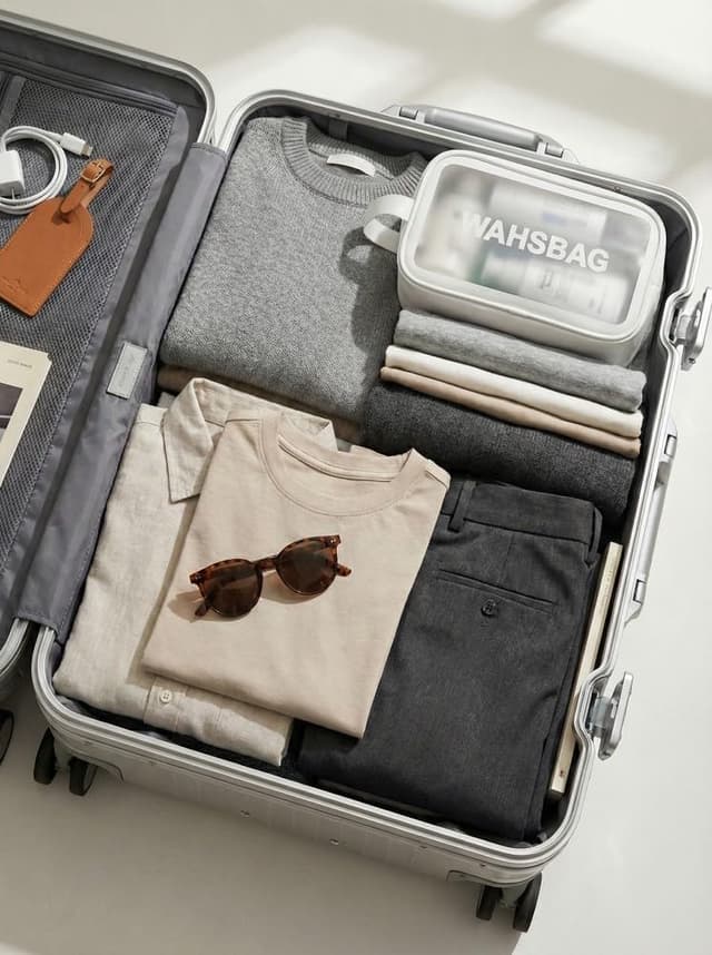 Detalle 1 de OGBK Clear Travel toiletry bag