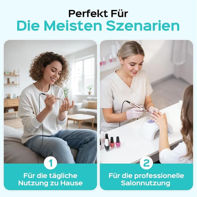 Thumbnail 5 de COSLUS Elektrische Nagelfräser 20000 u/min