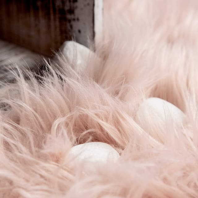 Thumbnail 2 de Paco Home Alfombra de Pelo Largo Corazón Rosa 🟥 40x60 cm