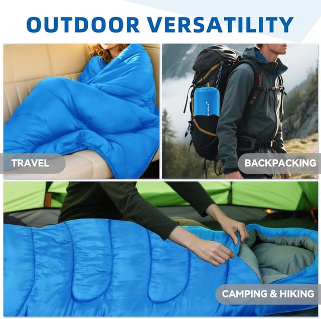 Thumbnail 4 de Clostnature Sleeping Bag 220 x 75 cm