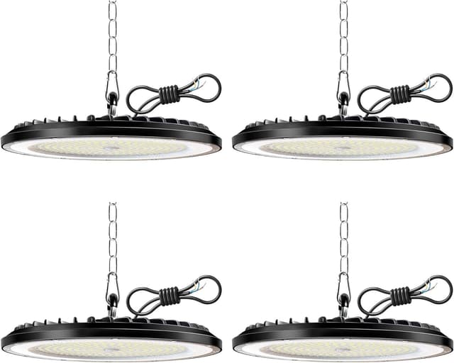 Imagen de NFOIEIS 6-Pack 200W UFO LED High Bay Light en OfertitasTOP