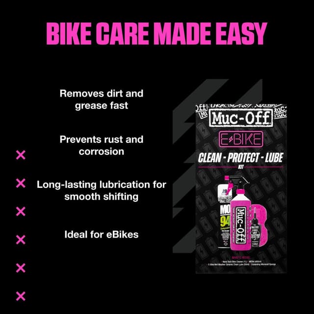 Thumbnail 6 de Muc-Off eBike Kit de Nettoyage, Protection & Lubrification – essentiels pour vélo électrique (green)
