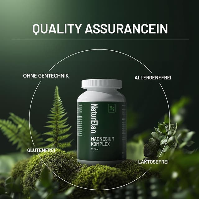 Detalle 2 de Magnesium Komplex Hochdosiert 400 mg — 180 Kapseln 💊