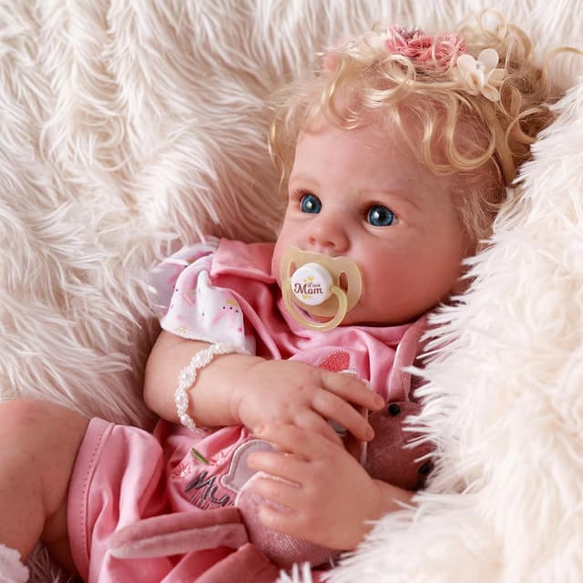 Detalle de BABESIDE 17 Inch Reborn Baby Doll