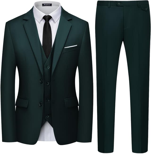 Imagen de WULFUL 3 Piece Slim Fit Suit Set 1️⃣ en OfertitasTOP