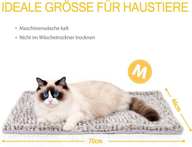 Thumbnail 6 de Mora Pets Wärmedecke 70×46 cm selbstheizend 🐱