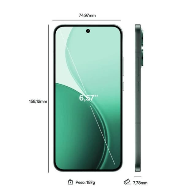 Detalle de OPPO Reno14 F 5G smartphone 6,57" AMOLED 256GB