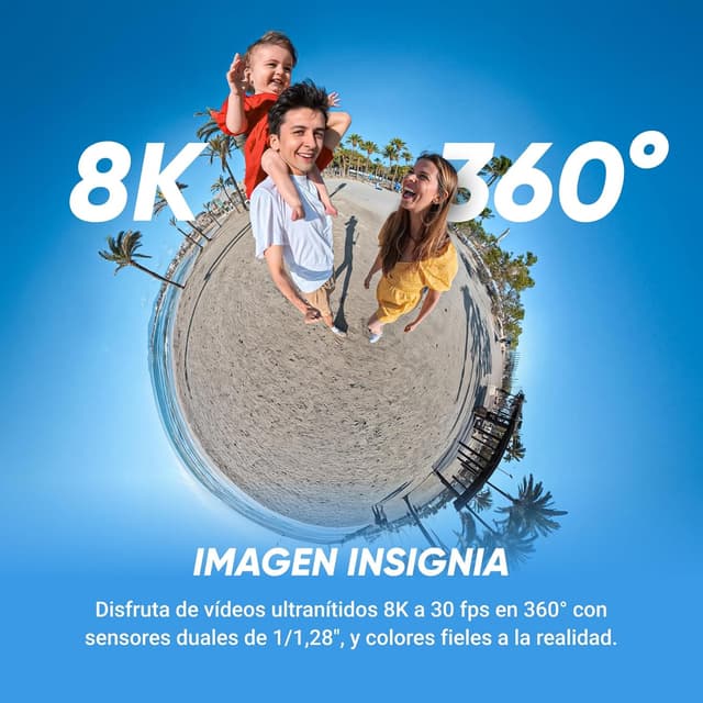 Detalle 2 de Insta360 X5 Paquete Motero 8K 360°