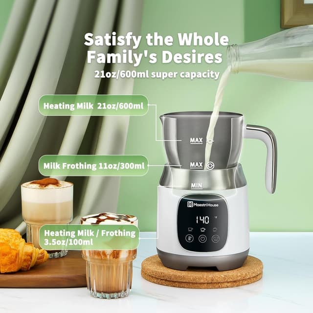 Thumbnail 5 de Maestri House Milk Frother 600ml