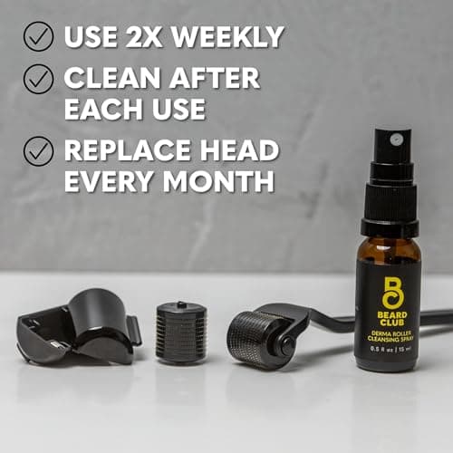 Thumbnail 7 de Beard Club Premium Derma Roller with 540 needles ⚙