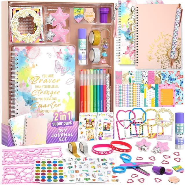 Imagen de Mega Journal Kit for Girls 2-Pack 🎨 en OfertitasTOP