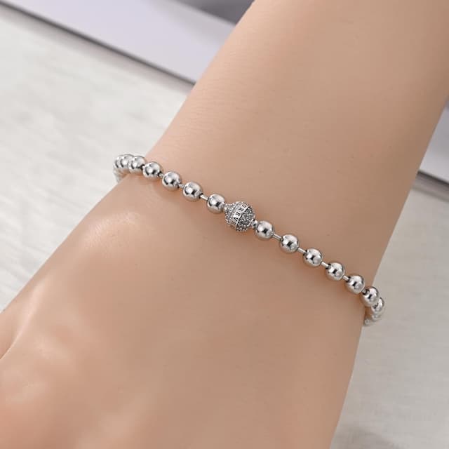 Detalle de TINSLO Damen Armband aus 925 Sterling Silber