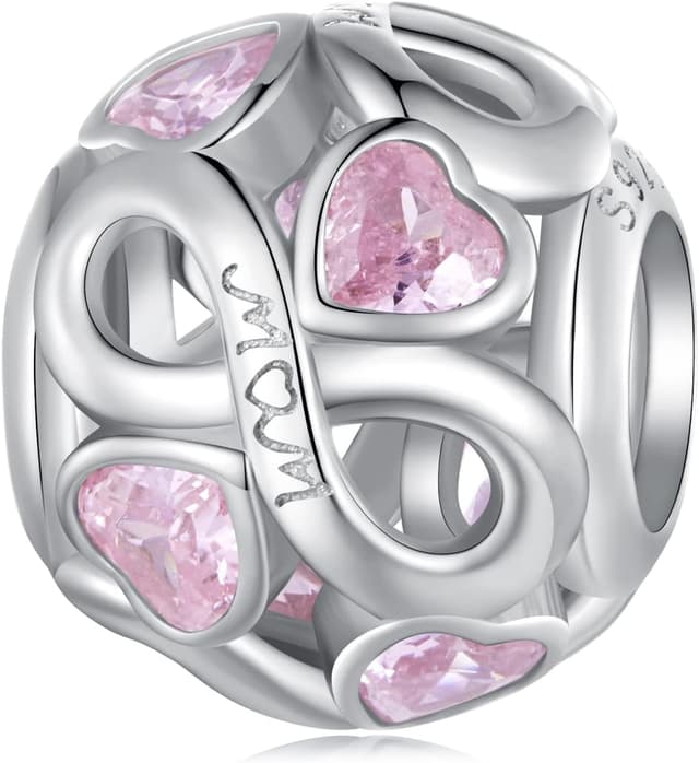 Detalle de TIZU charm per mamma in argento 925