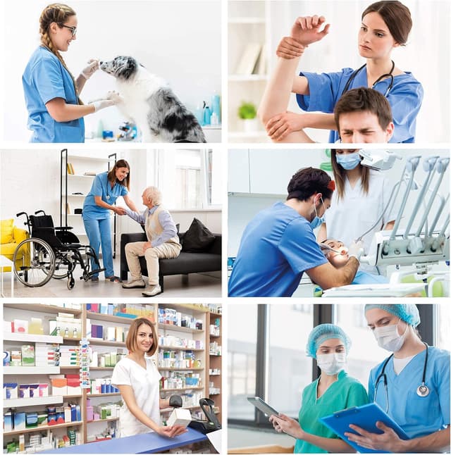 Thumbnail 5 de B-well Colombo Uniforme mĂ©dical 65% polyester đ©â