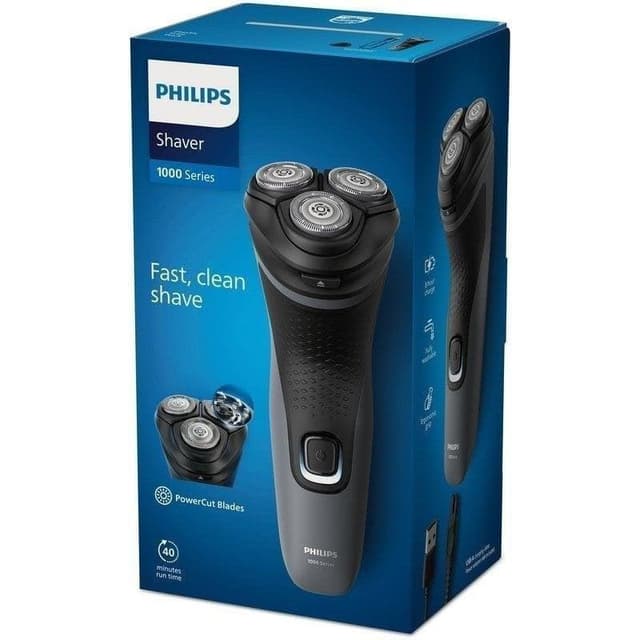 Detalle de Philips Shaver 1000 Series S1142/00 afeitadora eléctrica para afeitado en seco y con espuma