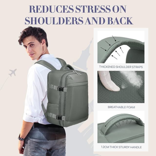 Detalle de Yankony cabin bag 45x36x20 for Easyjet