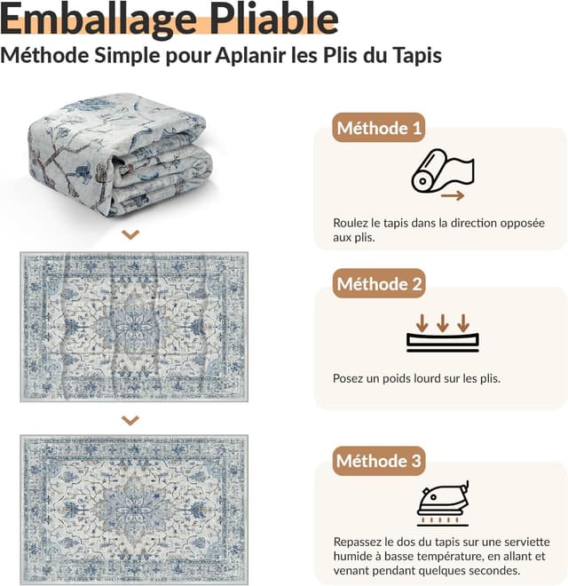 Detalle de INOVADAY Tapis salon 180x270 cm