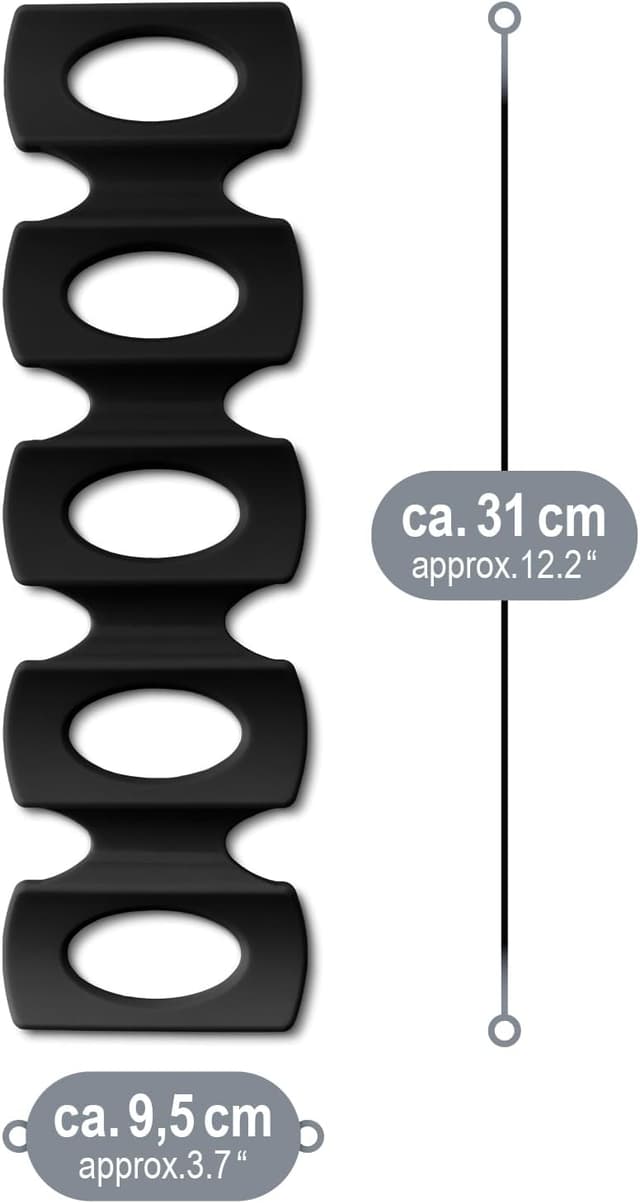 Thumbnail 5 de COM-FOUR 2x porte-bouteilles 31 cm