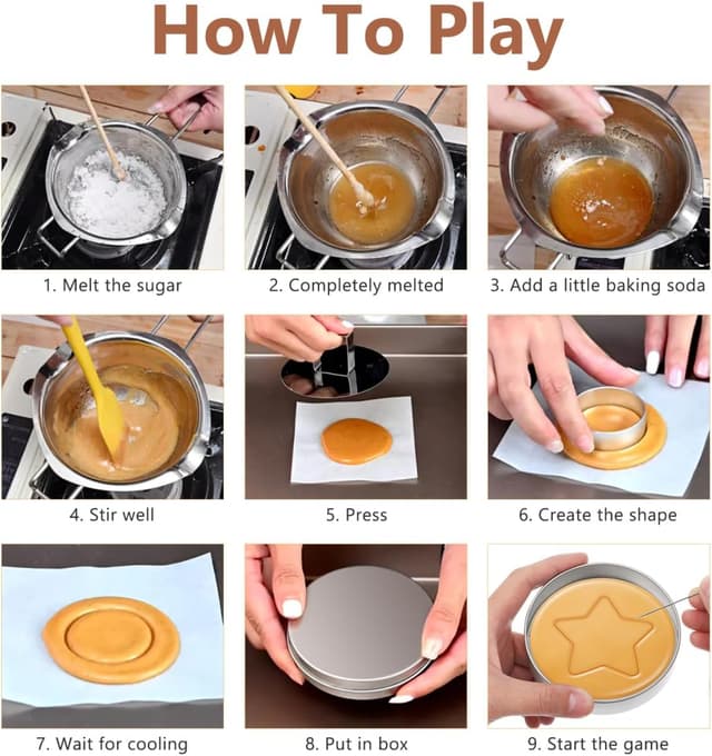 Detalle 2 de COHEALI Candy Storage Boxes 10 Pack - Decorative metal snack containers with lids