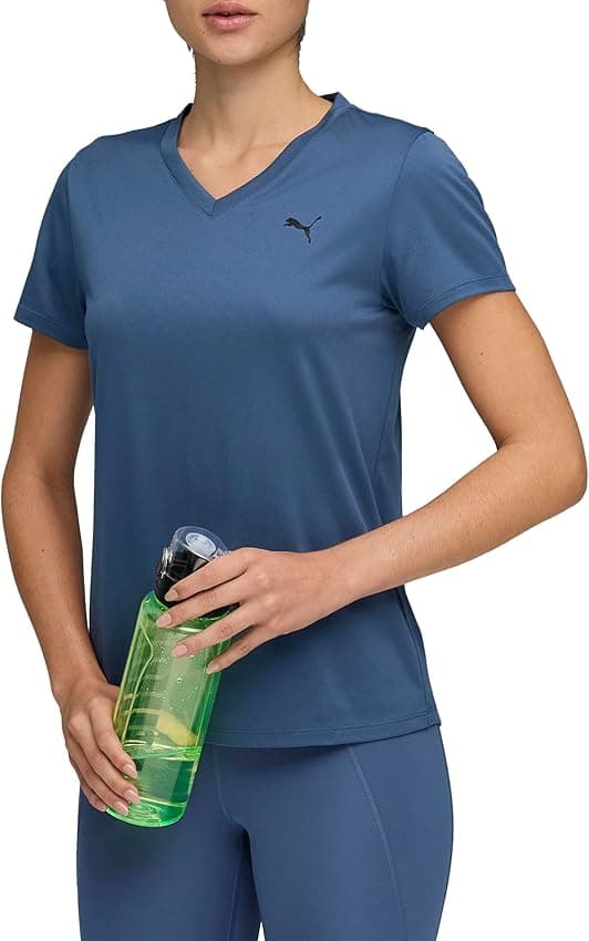 Thumbnail 5 de PUMA Camiseta Unisex W Tad Essential cuello en V