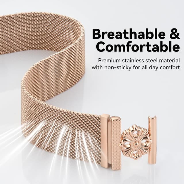 Thumbnail 4 de Aceyoon Magnetic Milanese Strap 20mm