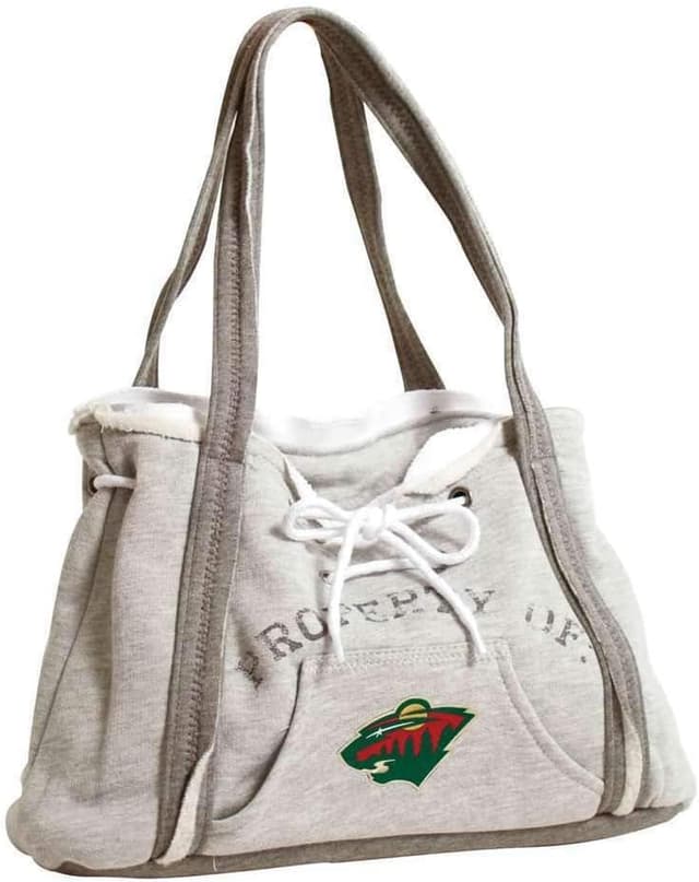 Detalle de Littlearth NHL New York Islanders Hoodie Purse (Embroidered Logo, Magnetic Closure)