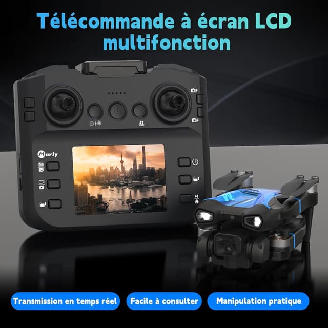 Thumbnail 2 de Morlyrctooy M18LCD Mini Drone 4K