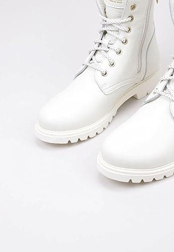 Detalle 2 de Panama Jack Frisia bota combate blanco 37 EU 3,00 cm